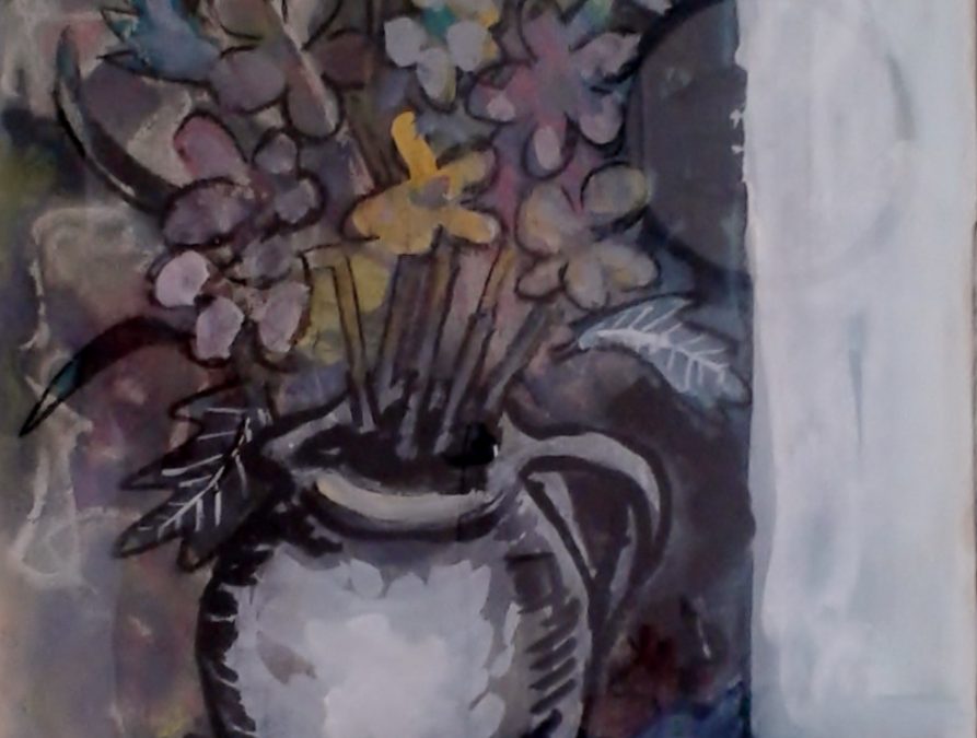 Still life with flowers