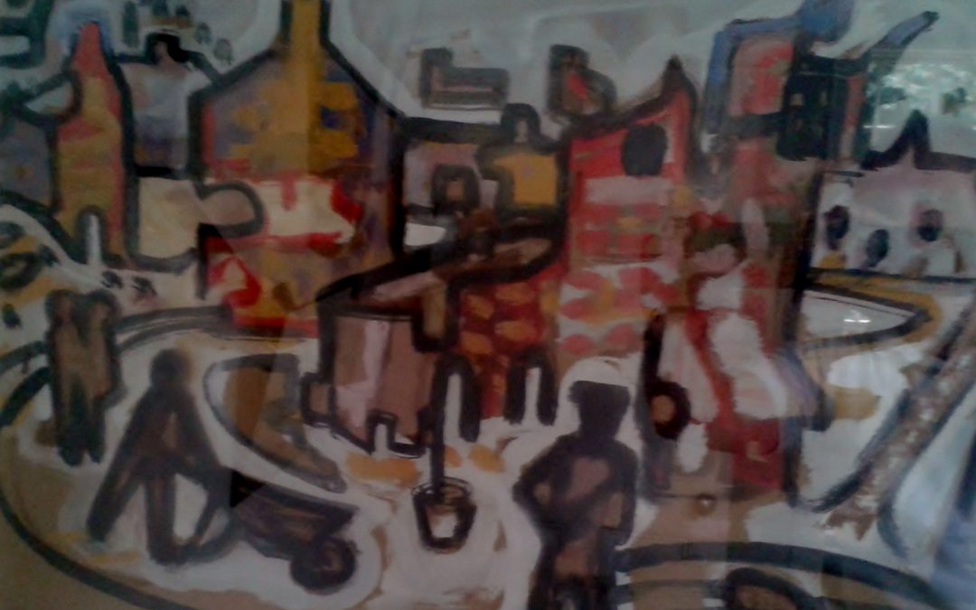 Building site, London