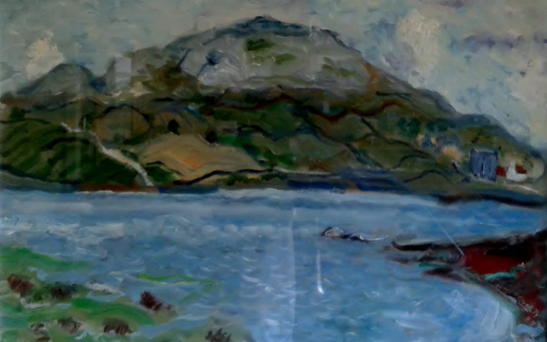 Aughinish Bay with Abbey Hill