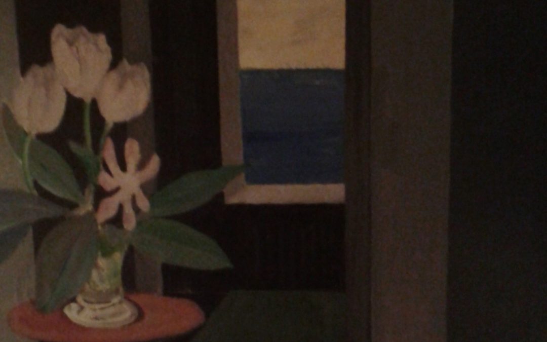 Still life in dark room