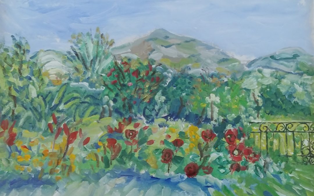 Abbey hill, Burren from the artist’s garden