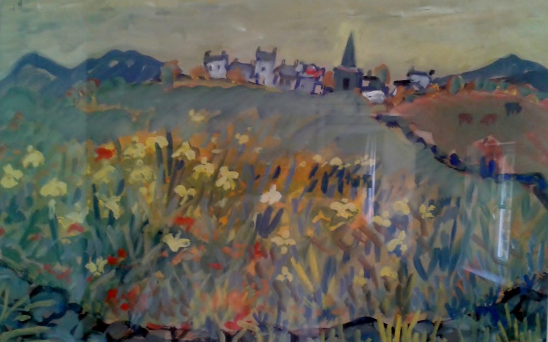 Gort with yellow irises