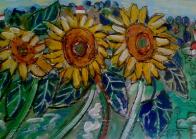 Sunflowers, Dordogne