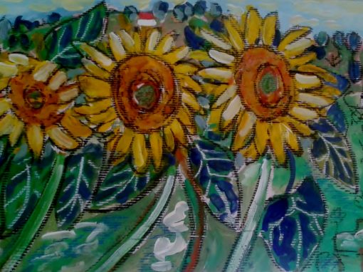 Sunflowers, Dordogne