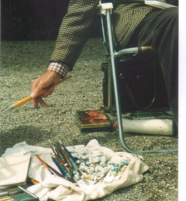 The artist’s materials