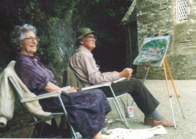 Joe with Anne, Glandore